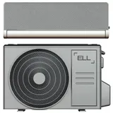 Ell Front Boost silver komplet varmepumpesæt