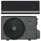 Ell Front dark komplet varmepumpesæt